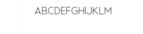 Dotcom Light.ttf Font UPPERCASE