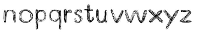 Doodle Pen Font LOWERCASE