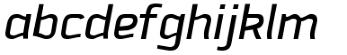Downtempo Italic Font LOWERCASE