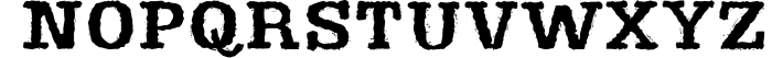 Docket - Rough Typewriter Font Font UPPERCASE