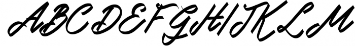 Doglas | Modern Script Font Font UPPERCASE