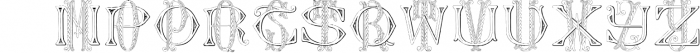 Dolphus-Mieg Monograms Font LOWERCASE