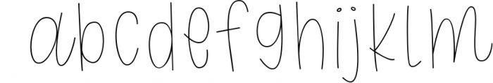 Don Flip Flap - a fun, big impact, inline font trio 1 Font LOWERCASE