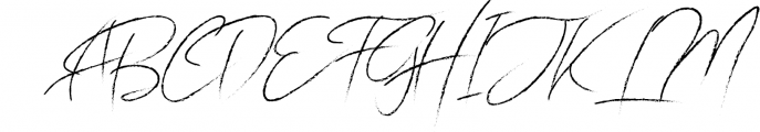 Donatella - Handwritten Font 10 Font UPPERCASE
