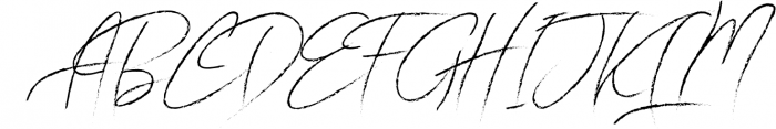 Donatella - Handwritten Font 2 Font UPPERCASE