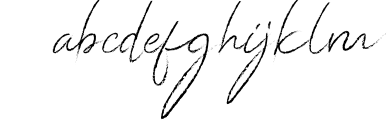 Donatella - Handwritten Font 2 Font LOWERCASE