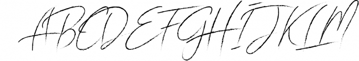 Donatella - Handwritten Font 8 Font UPPERCASE
