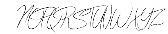 Donatella - Handwritten Font Font UPPERCASE