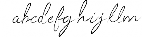 Donatella - Handwritten Font Font LOWERCASE