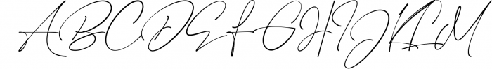 Dontheus - Signature Font Font UPPERCASE
