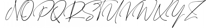 Dontheus - Signature Font Font UPPERCASE