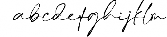 Dontheus - Signature Font Font LOWERCASE