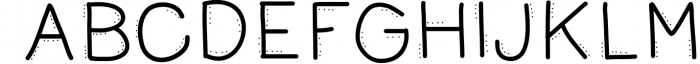 Dotty - A Fun Handwritten Font Font UPPERCASE