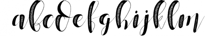 Dounats Typeface Font LOWERCASE