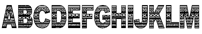 DOCALLISME HAS PATTERN FONT