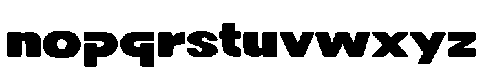 DOVENSPersonalUse-Black Font LOWERCASE