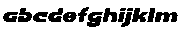 DOVENSPersonalUse-ExtBdSlant FONT