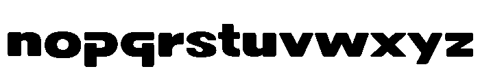 DOVENSPersonalUse-ExtraBold Font LOWERCASE