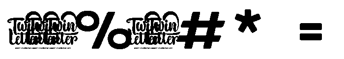 DOVENSPersonalUse-Light Font OTHER CHARS