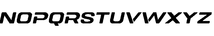DOVENSPersonalUse-MedSlant Font UPPERCASE