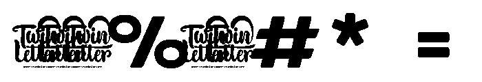 DOVENSPersonalUse-Regular Font OTHER CHARS