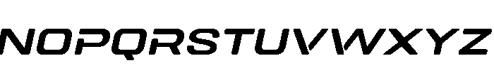 DOVENSPersonalUse-Slanted Font UPPERCASE