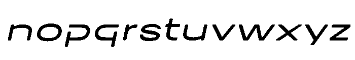 DOVENSPersonalUse-ThinSlanted Font LOWERCASE
