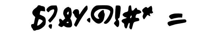DobboChisel Font OTHER CHARS