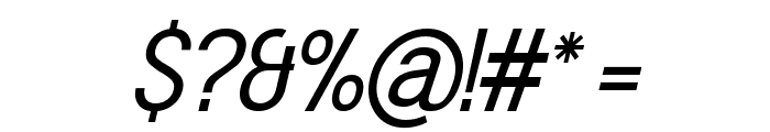 Doboto Italic Font OTHER CHARS