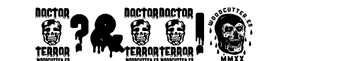 Doctor Terror Font OTHER CHARS