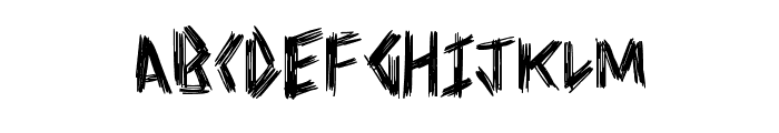 DoctorScratch Font LOWERCASE