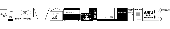 Doctor's Dings JL Font LOWERCASE