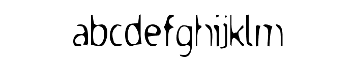 DodgenburnA Font LOWERCASE