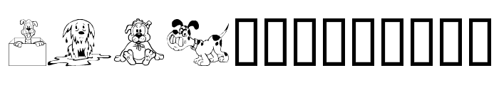 Doggon Font LOWERCASE