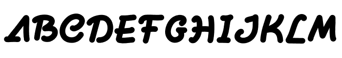 Doggy Smile Demo Font UPPERCASE