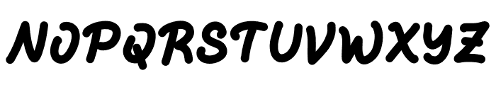 Doggy Smile Demo Font UPPERCASE