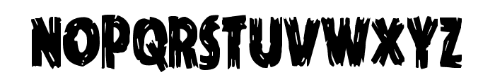 Dokter Monstro Condensed Font LOWERCASE