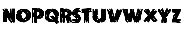 Dokter Monstro Expanded Font UPPERCASE