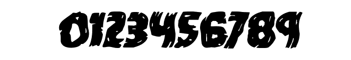 Dokter Monstro Warped Italic Font OTHER CHARS