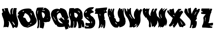 Dokter Monstro Warped Font LOWERCASE