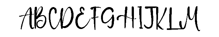 Dollem Falls Font UPPERCASE