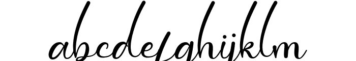 Dollie Demo Font LOWERCASE