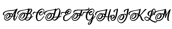 Domaine de Valentine Font UPPERCASE