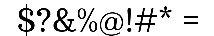 Domine-Regular Font OTHER CHARS