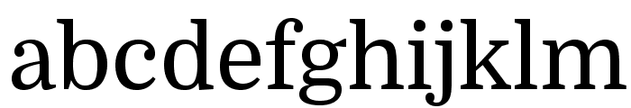 Domine-Regular Font LOWERCASE