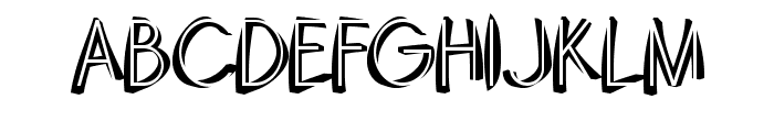 Domino-Regular Font UPPERCASE