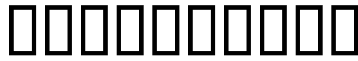Domino normal kursiv Font OTHER CHARS