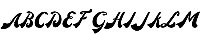 Donatello Regular Font UPPERCASE