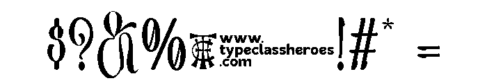 Donetta DEMO Font OTHER CHARS