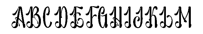 Donetta DEMO Font UPPERCASE